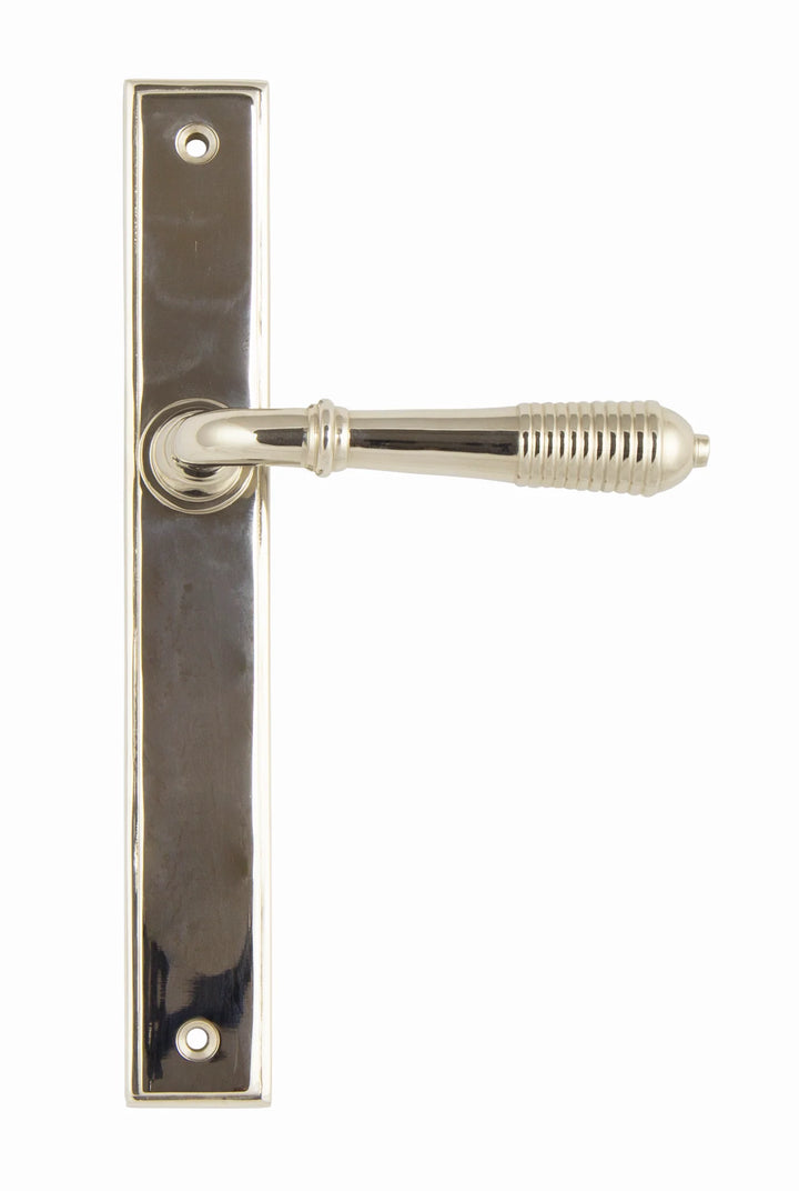 From the Anvil Reeded Slimline Sprung Lever Espagnolette Latch Set - itfitz