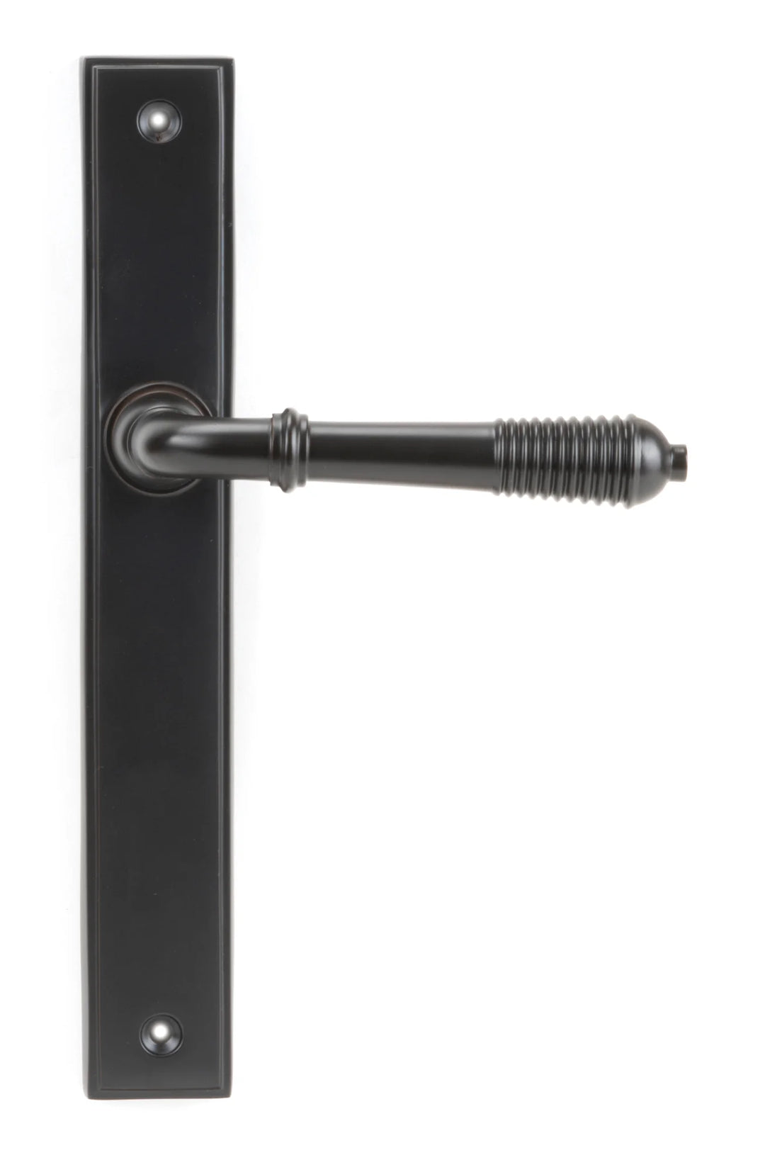 From the Anvil Reeded Slimline Sprung Lever Espagnolette Latch Set - itfitz
