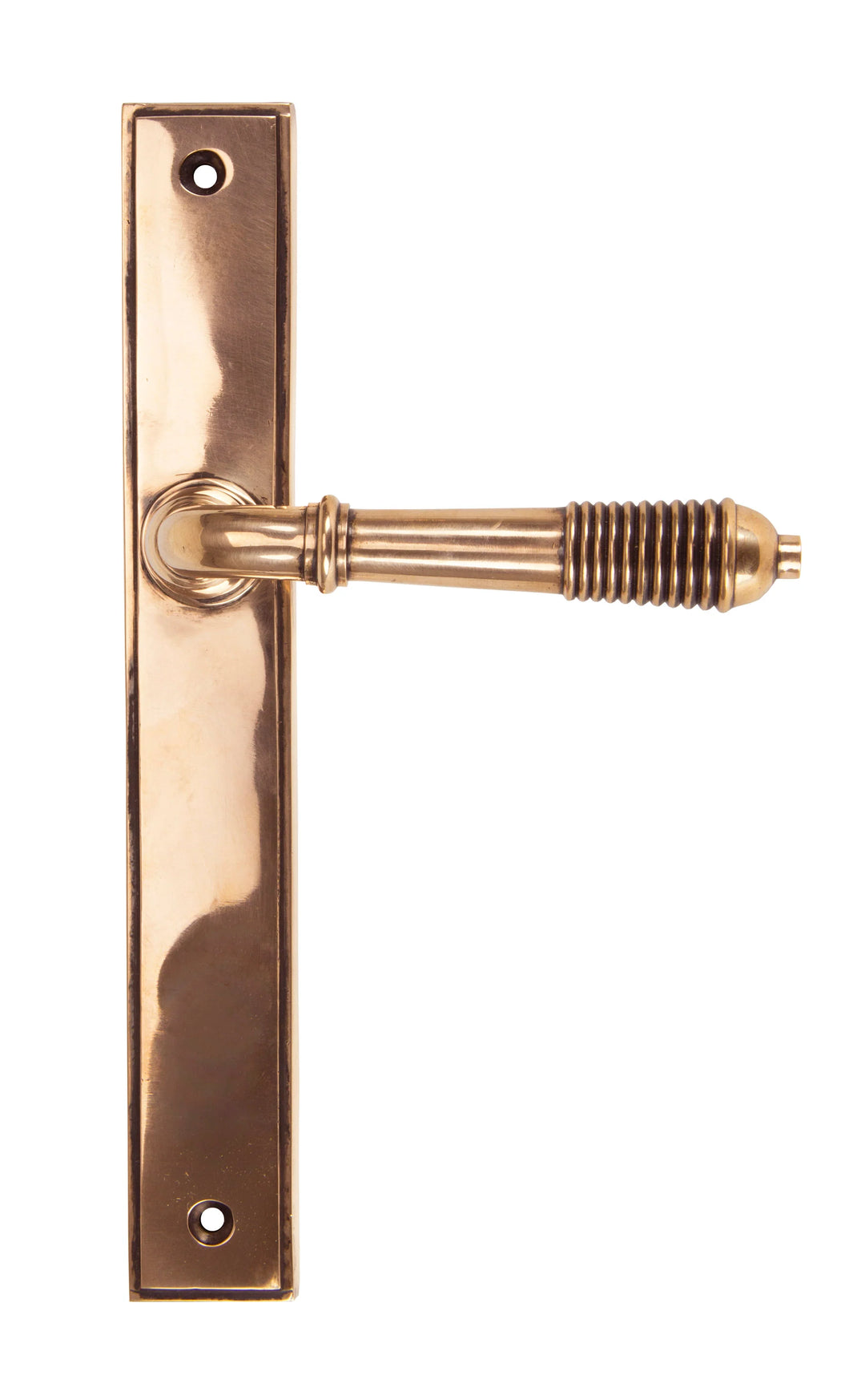 From the Anvil Reeded Slimline Sprung Lever Espagnolette Latch Set - itfitz