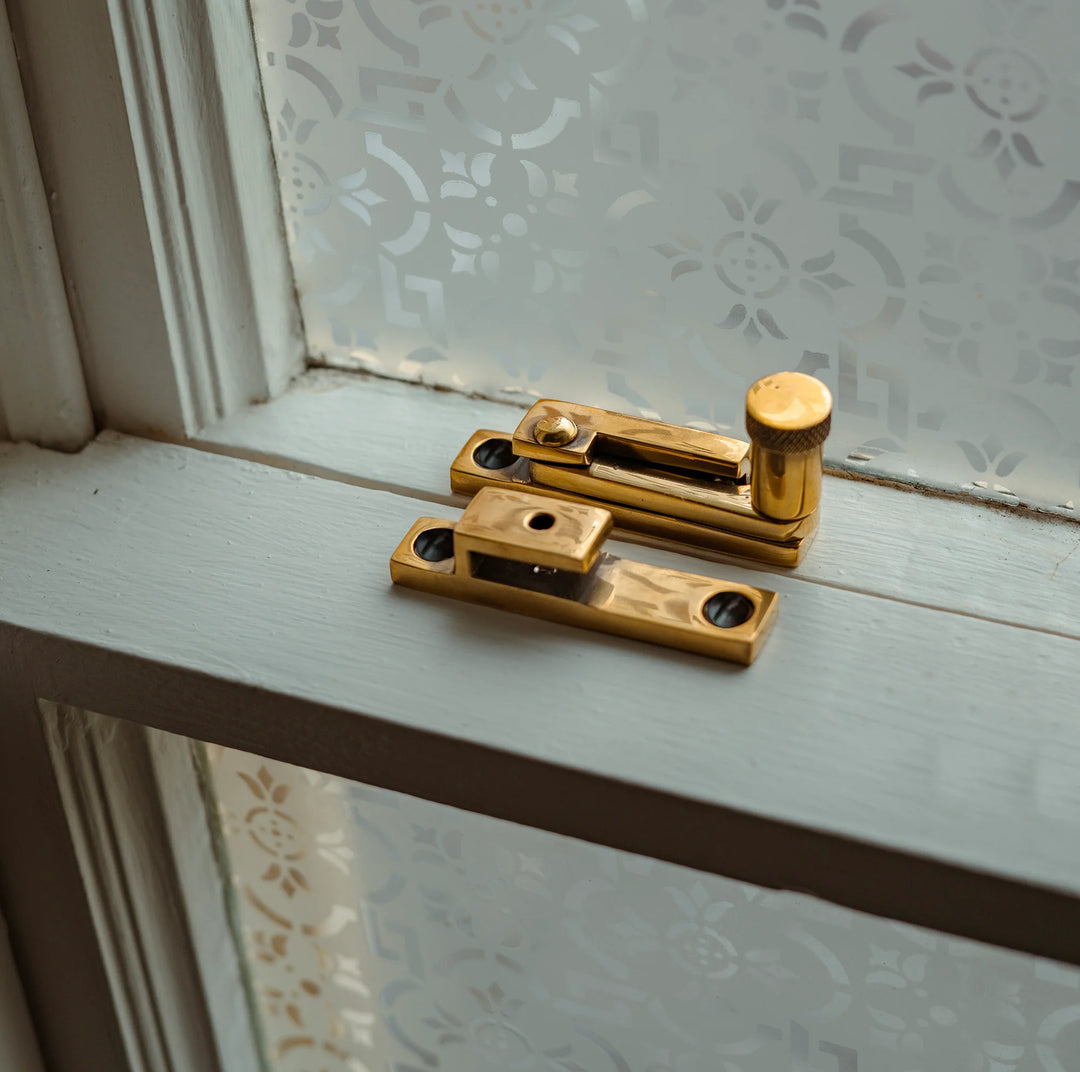 From the Anvil Brompton Lockable Quadrant Sash Fastener