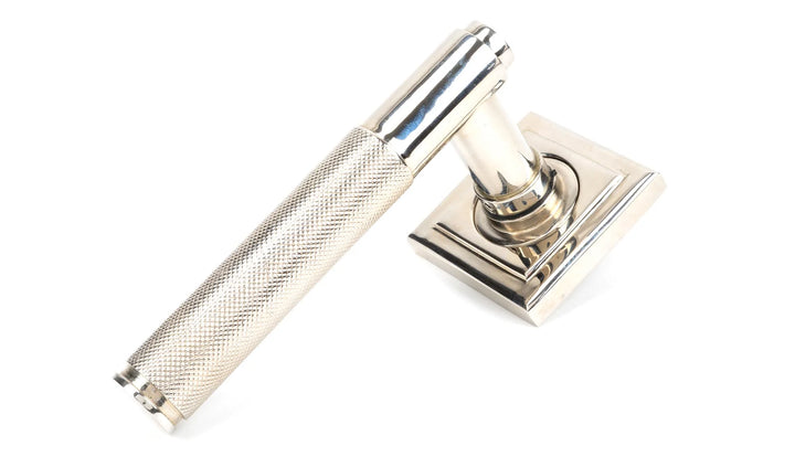 From the Anvil Brompton Lever on Unsprung Square Rose Set - itfitz