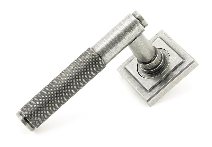 From the Anvil Brompton Lever on Unsprung Square Rose Set - itfitz