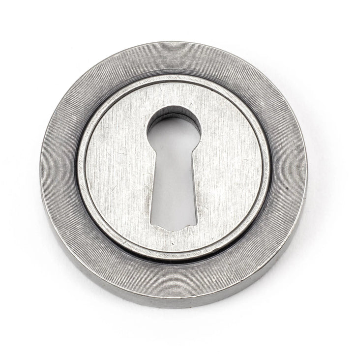 From the Anvil Plain Round Escutcheon - Itfitz
