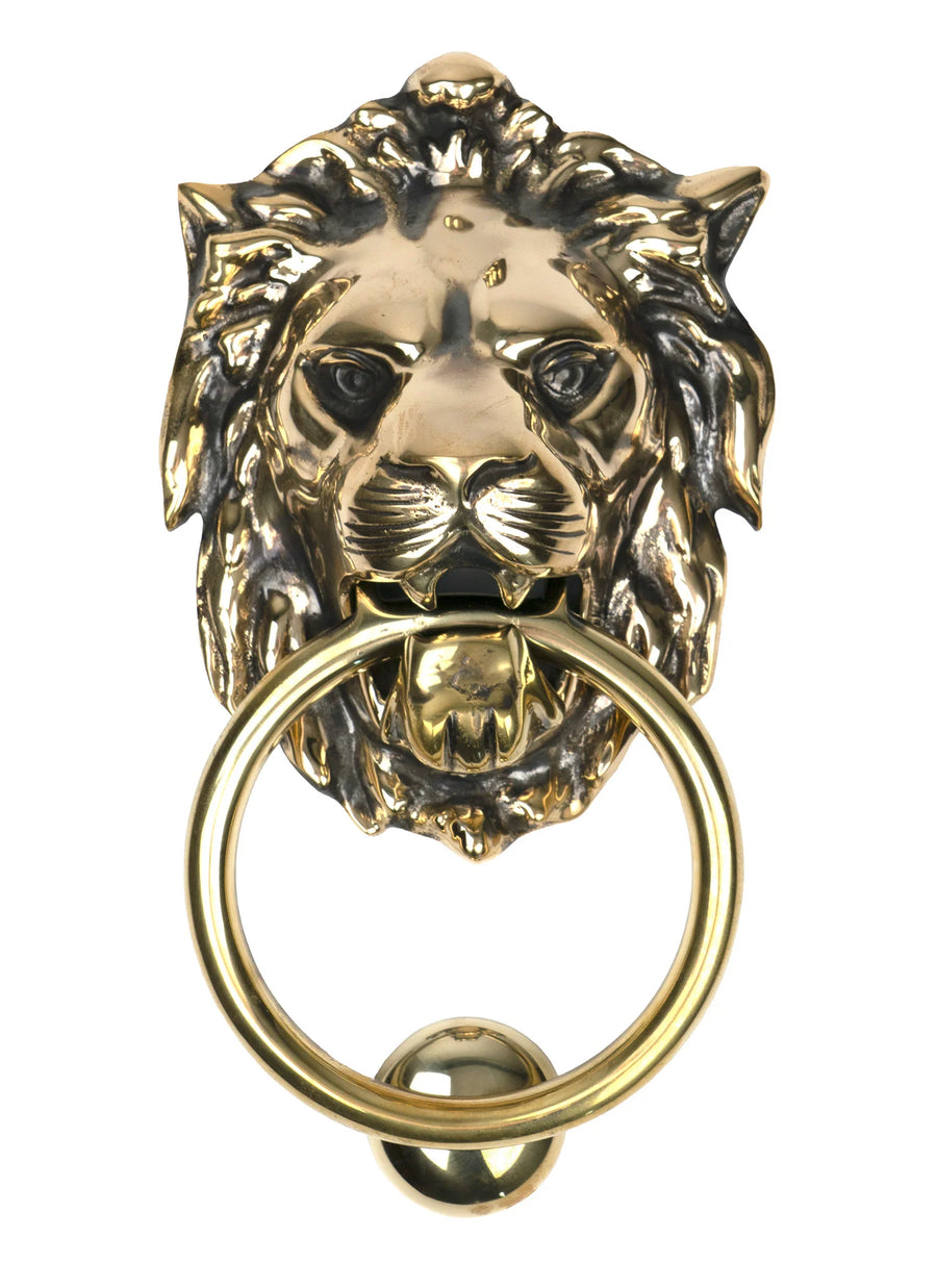 From the Anvil Lion's Head Door Knocker - itfitz