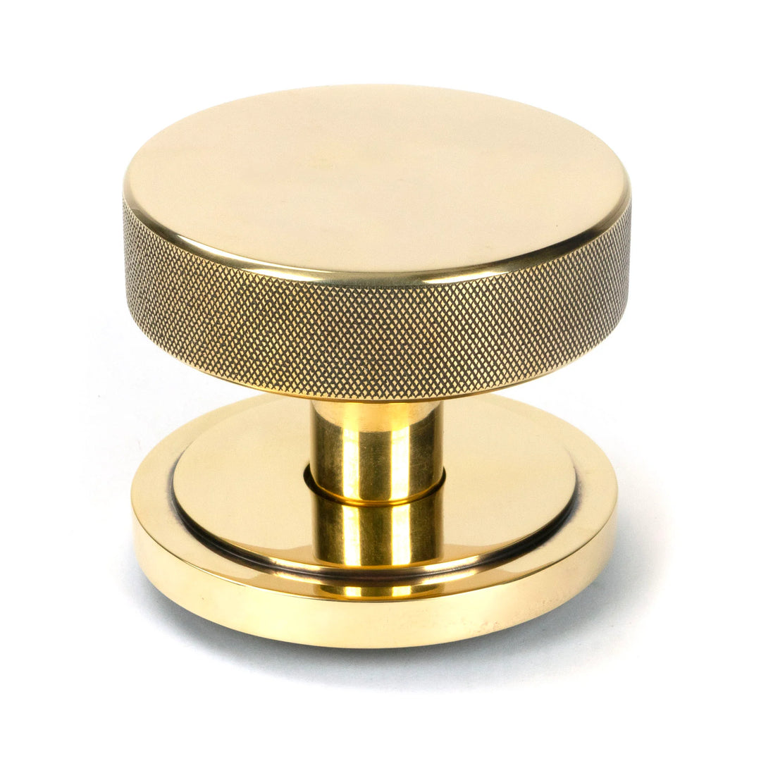 From the Anvil Brompton Centre Door Knob with Art Deco Rose - itfitz