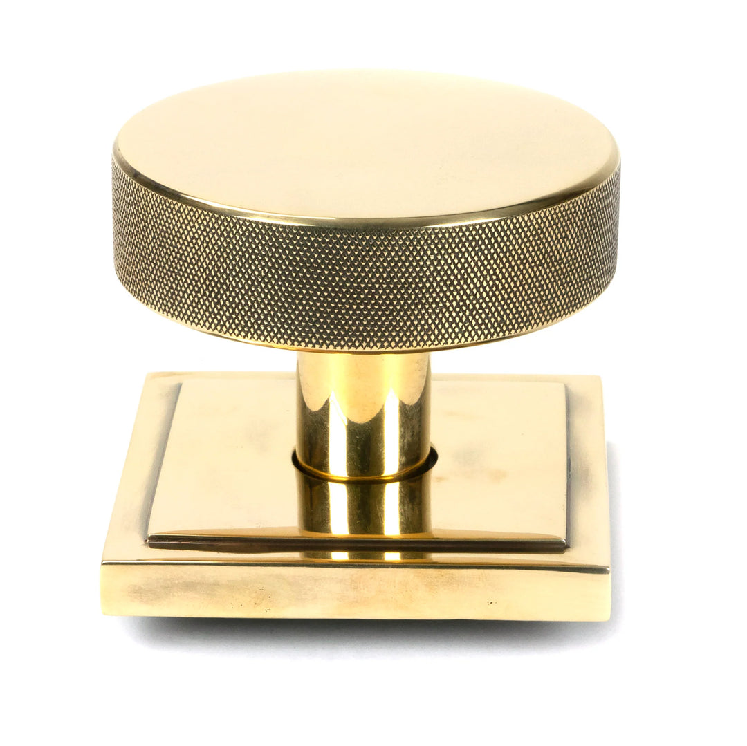 From the Anvil Brompton Centre Door Knob with Square Rose - itfitz