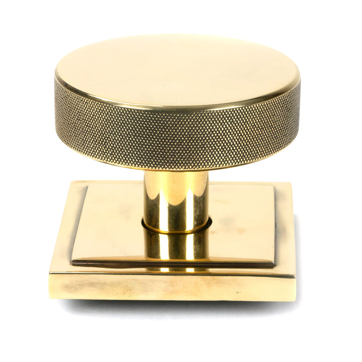 From the Anvil Brompton Centre Door Knob with Square Rose - itfitz