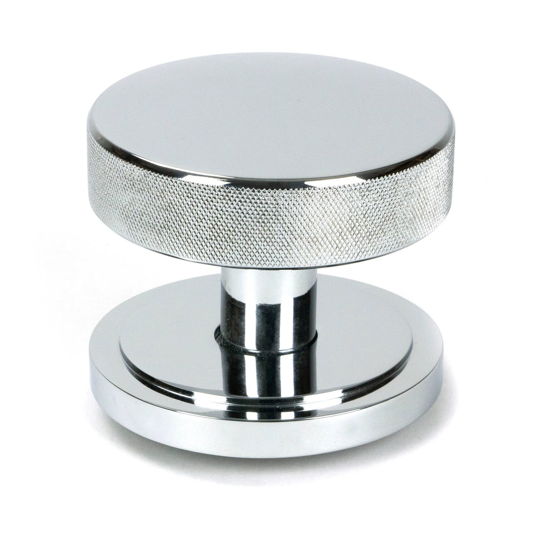 From the Anvil Brompton Centre Door Knob with Art Deco Rose - itfitz