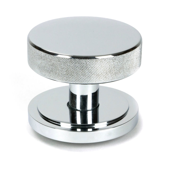 From the Anvil Brompton Centre Door Knob with Art Deco Rose - itfitz