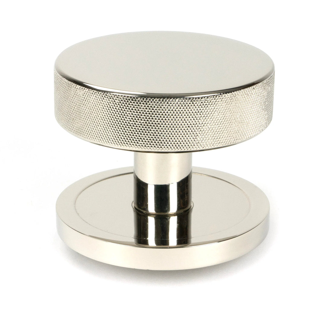 From the Anvil Brompton Centre Door Knob with Plain Rose - itfitz