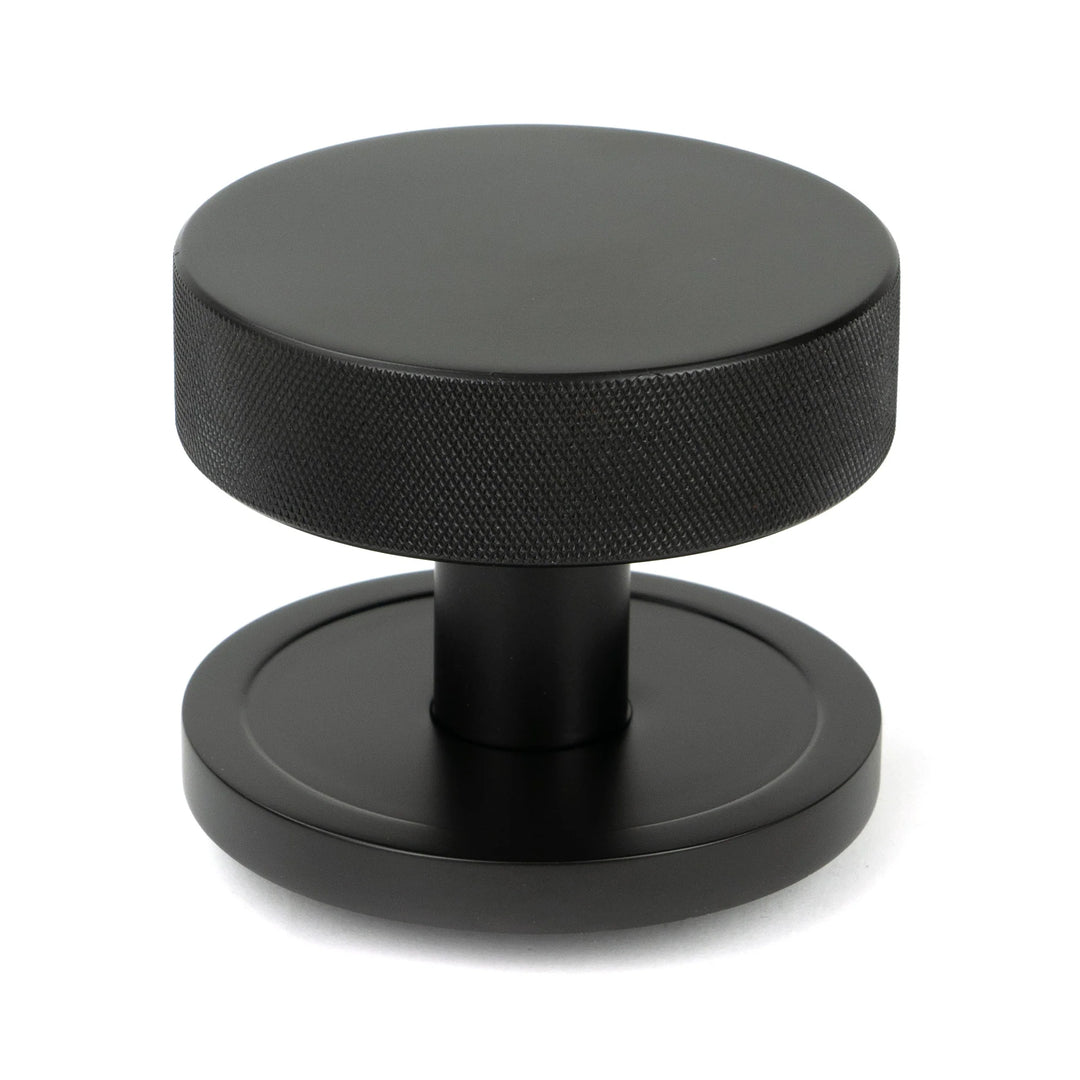 From the Anvil Brompton Centre Door Knob with Plain Rose - itfitz