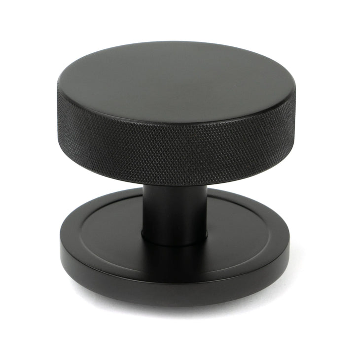 From the Anvil Brompton Centre Door Knob with Plain Rose - itfitz