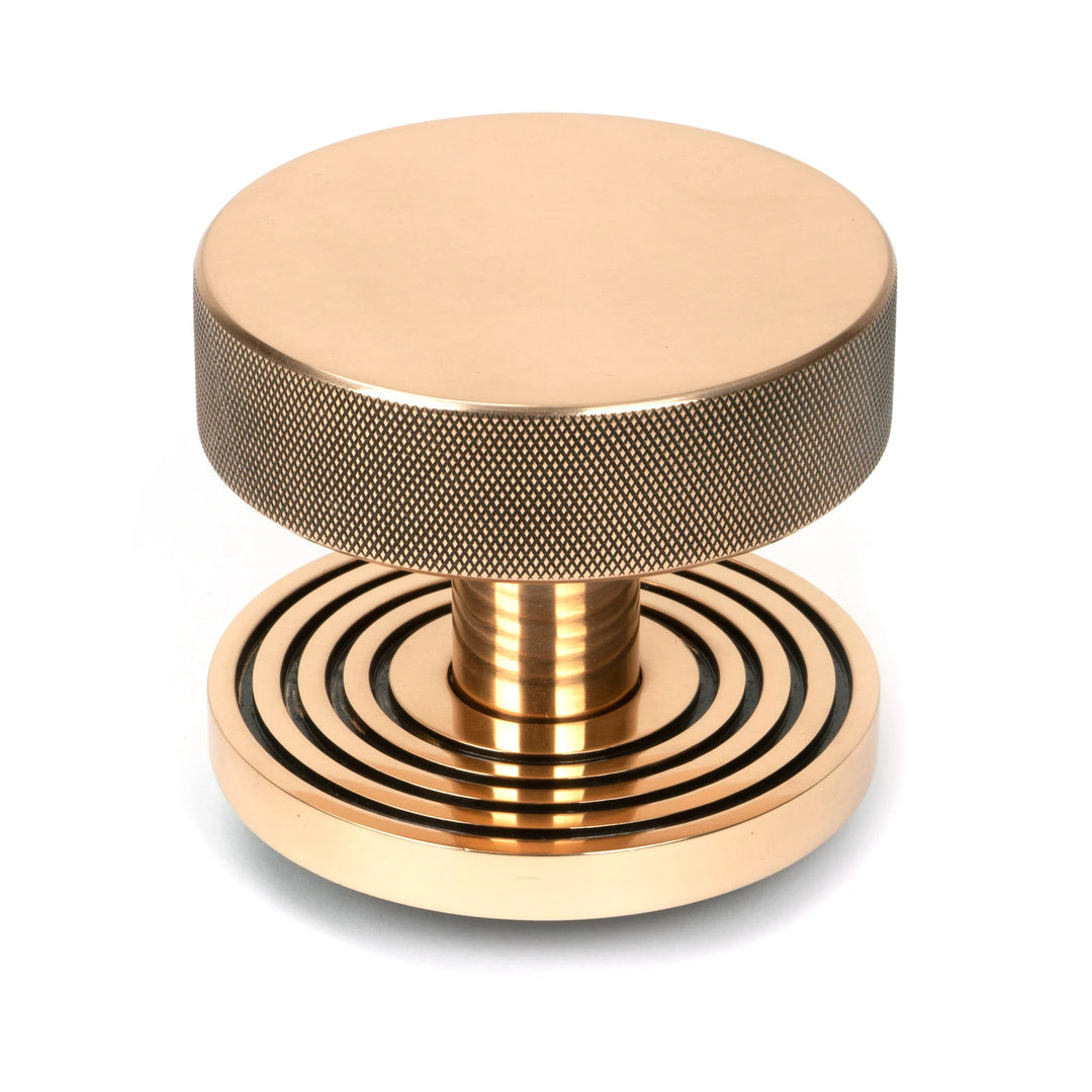 From the Anvil Brompton Centre Door Knob with Beehive Rose - itfitz