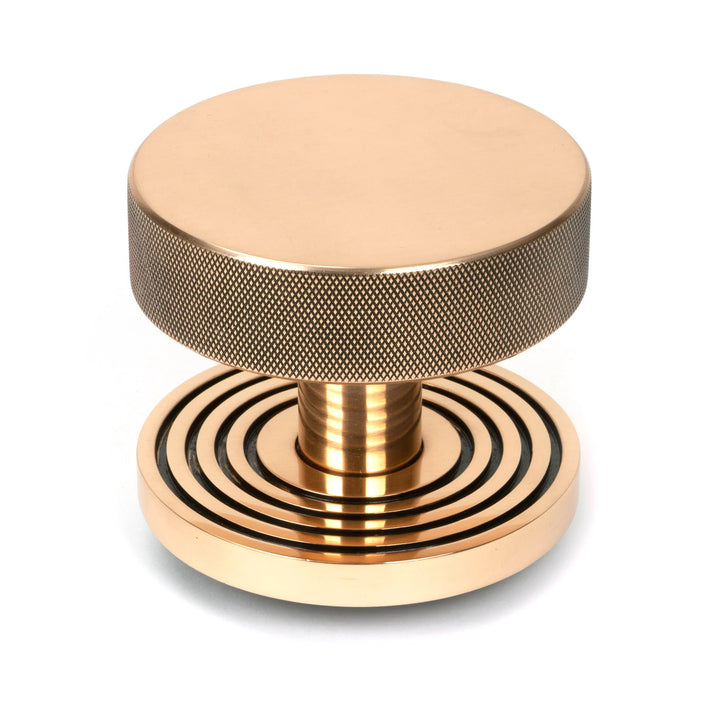 From the Anvil Brompton Centre Door Knob with Beehive Rose - itfitz