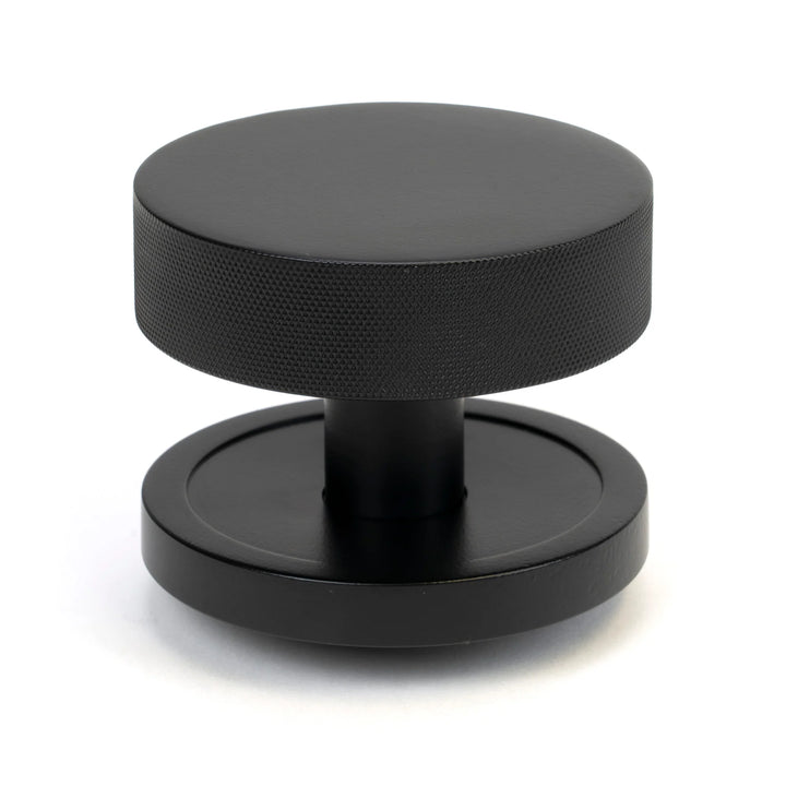 From the Anvil Brompton Centre Door Knob with Plain Rose - itfitz