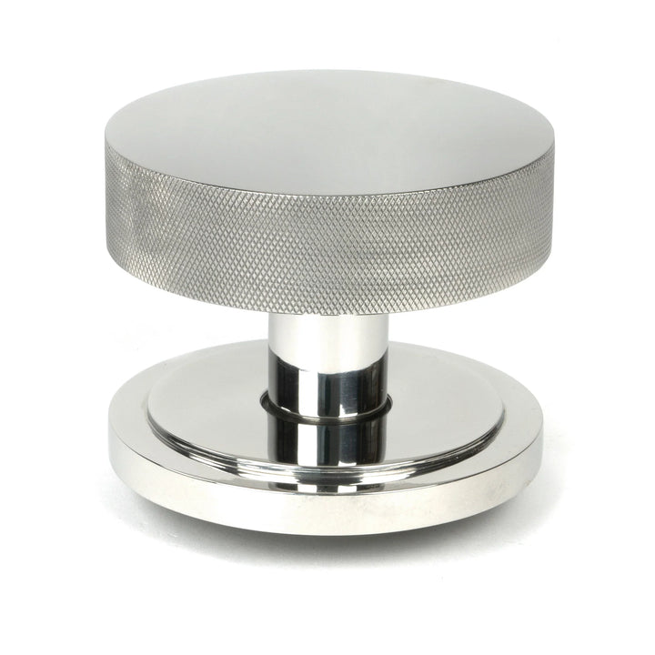 From the Anvil Brompton Centre Door Knob with Art Deco Rose - itfitz