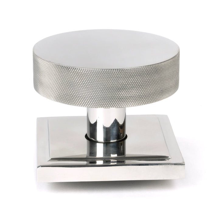 From the Anvil Brompton Centre Door Knob with Square Rose - itfitz