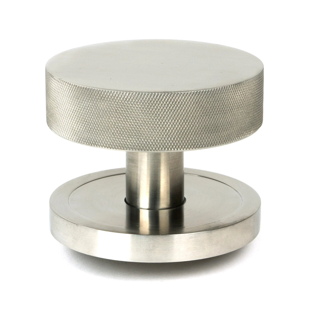 From the Anvil Brompton Centre Door Knob with Plain Rose - itfitz