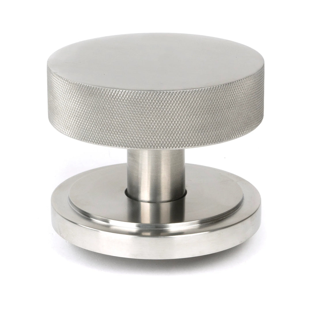 From the Anvil Brompton Centre Door Knob with Art Deco Rose - itfitz