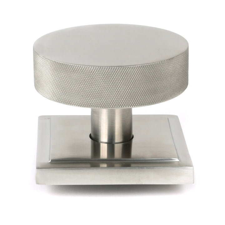 From the Anvil Brompton Centre Door Knob with Square Rose - itfitz
