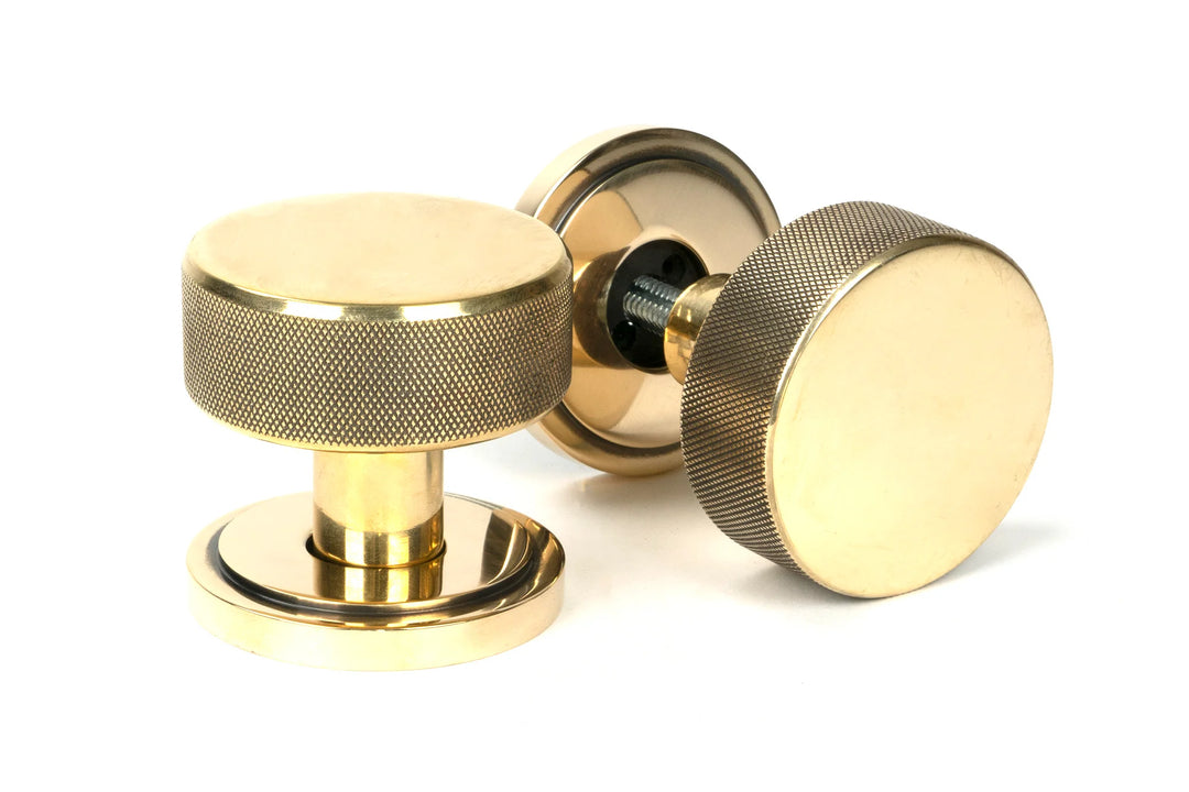 From the Anvil Brompton Mortice/Rim Knob Set with Art Deco Rose - itfitz