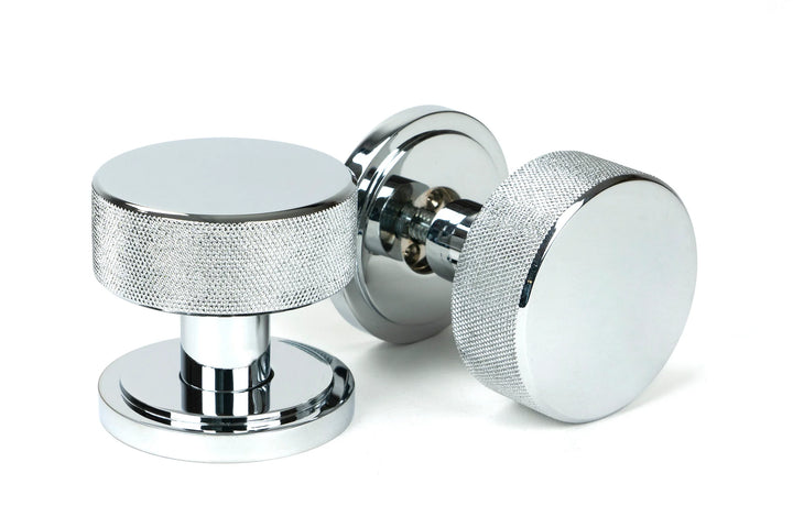 From the Anvil Brompton Mortice/Rim Knob Set with Art Deco Rose - itfitz