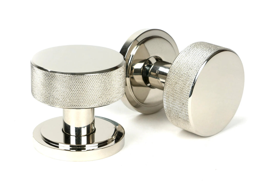 From the Anvil Brompton Mortice/Rim Knob Set with Art Deco Rose - itfitz