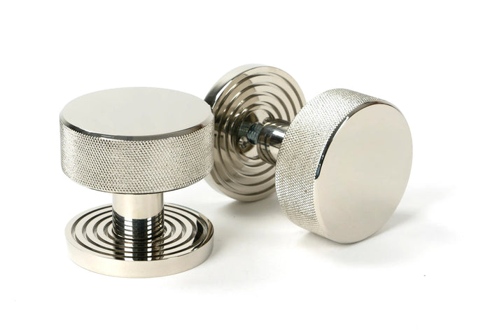 From the Anvil Brompton Mortice/Rim Knob Set with Beehive Rose - itfitz