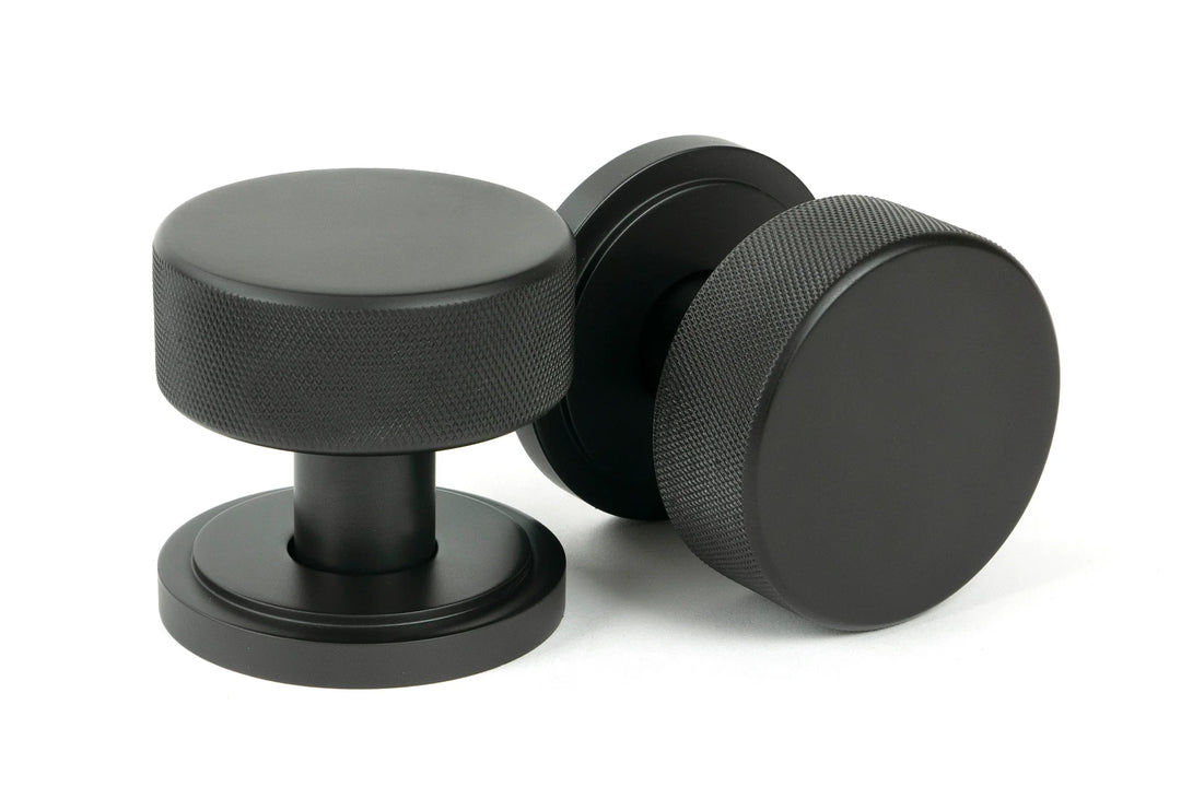 From the Anvil Brompton Mortice/Rim Knob Set with Art Deco Rose - itfitz