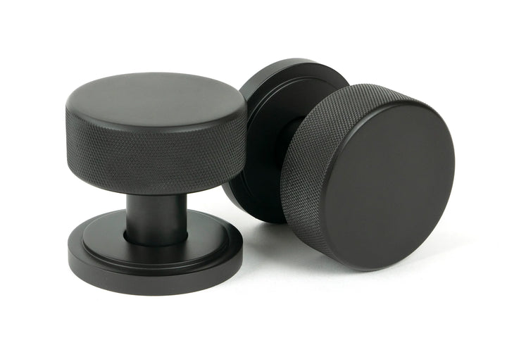 From the Anvil Brompton Mortice/Rim Knob Set with Art Deco Rose - itfitz