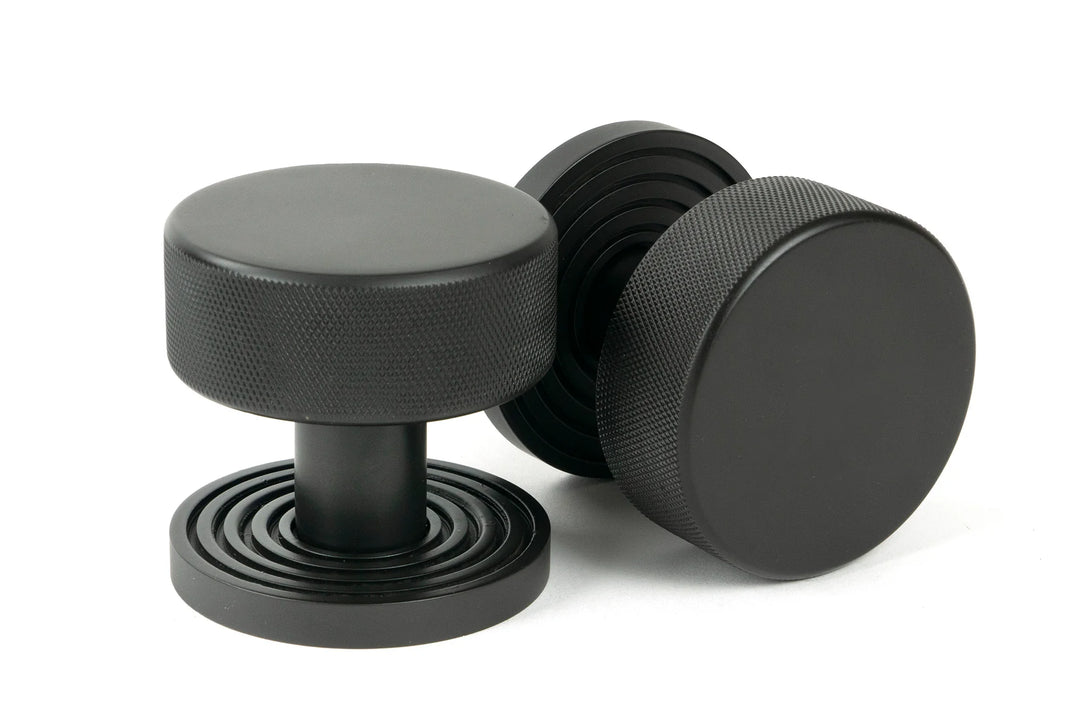 From the Anvil Brompton Mortice/Rim Knob Set with Beehive Rose - itfitz