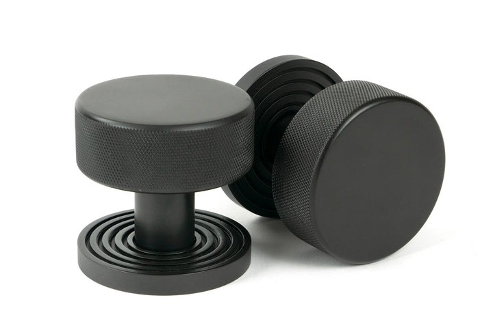 From the Anvil Brompton Mortice/Rim Knob Set with Beehive Rose - itfitz