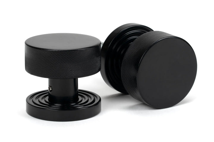 From the Anvil Brompton Mortice/Rim Knob Set with Beehive Rose - itfitz