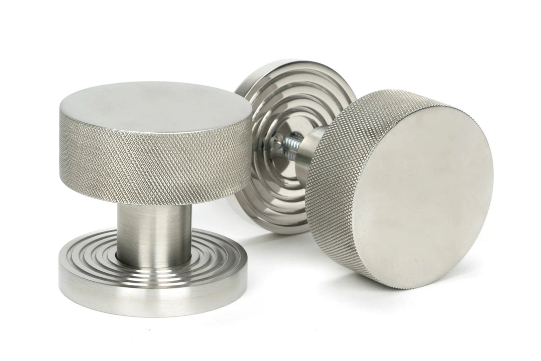 From the Anvil Brompton Mortice/Rim Knob Set with Beehive Rose - itfitz