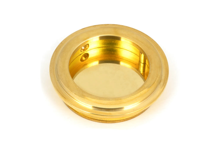 From the Anvil Art Deco Round Flush Pull - 60mm - itfitz