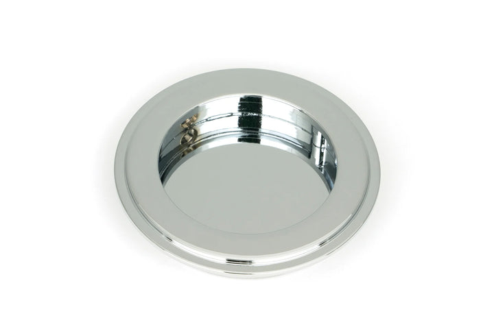From the Anvil Art Deco Round Flush Pull - 75mm - itfitz