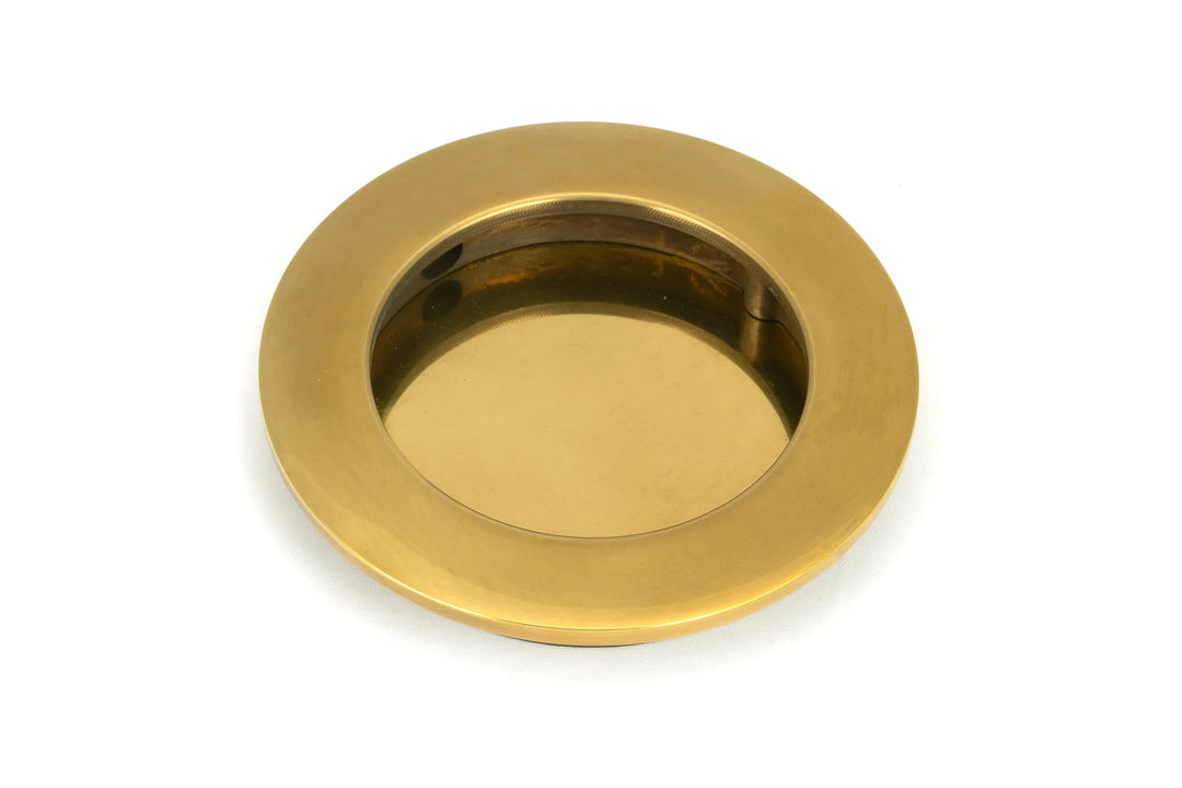 From the Anvil Plain Round Flush Pull - 75mm - itfitz