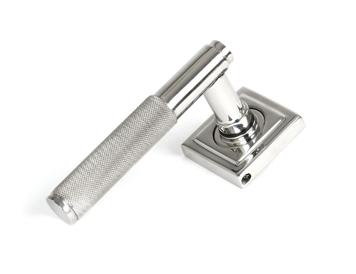 From the Anvil Brompton Lever on Unsprung Square Rose Set - itfitz