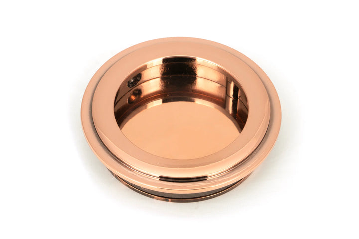 From the Anvil Art Deco Round Flush Pull - 60mm - itfitz