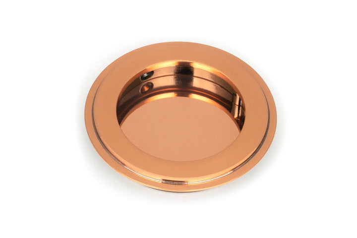 From the Anvil Art Deco Round Flush Pull - 75mm - itfitz
