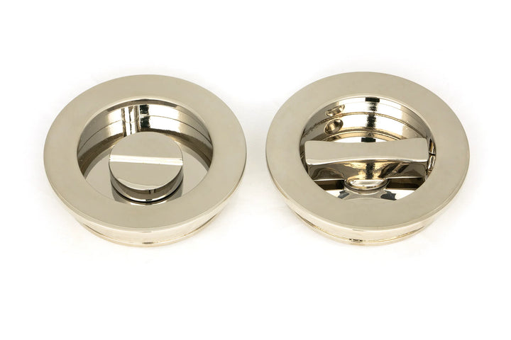 From the Anvil Plain Round Flush Pull Privacy Set - 60mm