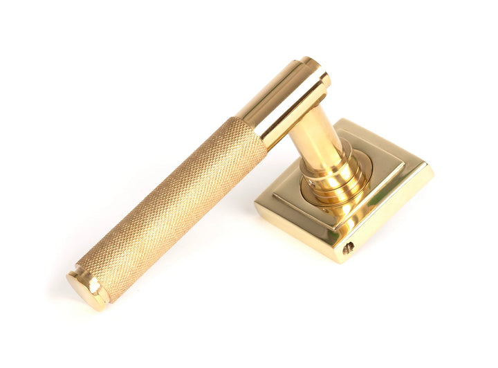 From the Anvil Brompton Lever on Unsprung Square Rose Set - itfitz