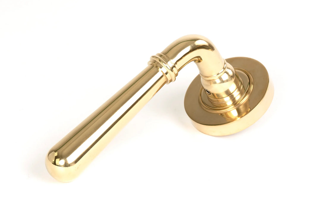 From the Anvil Newbury Lever on Sprung Plain Rose Set - itfitz