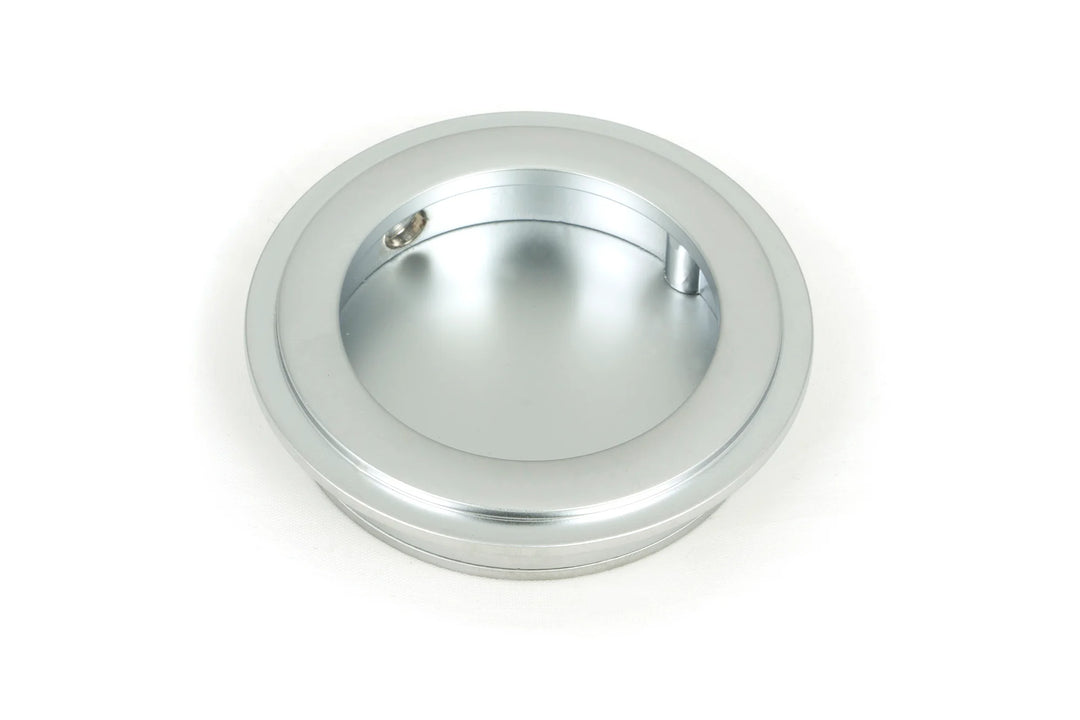 From the Anvil Art Deco Round Flush Pull - 60mm - itfitz