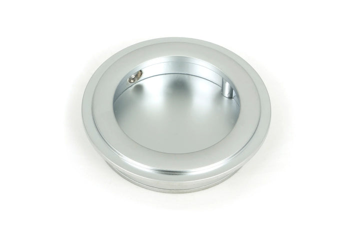 From the Anvil Art Deco Round Flush Pull - 60mm - itfitz