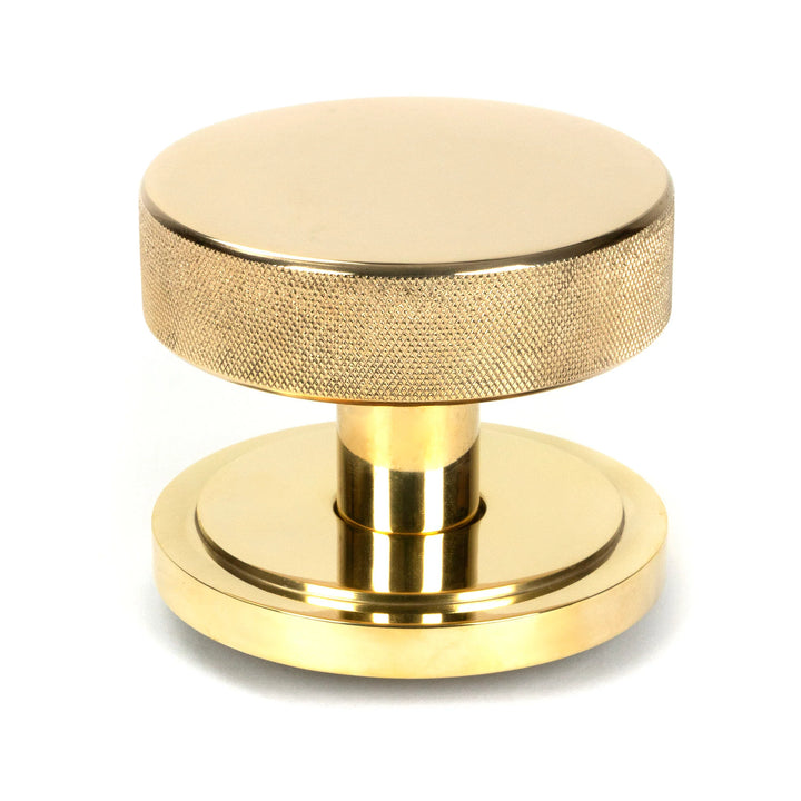 From the Anvil Brompton Centre Door Knob with Art Deco Rose - itfitz