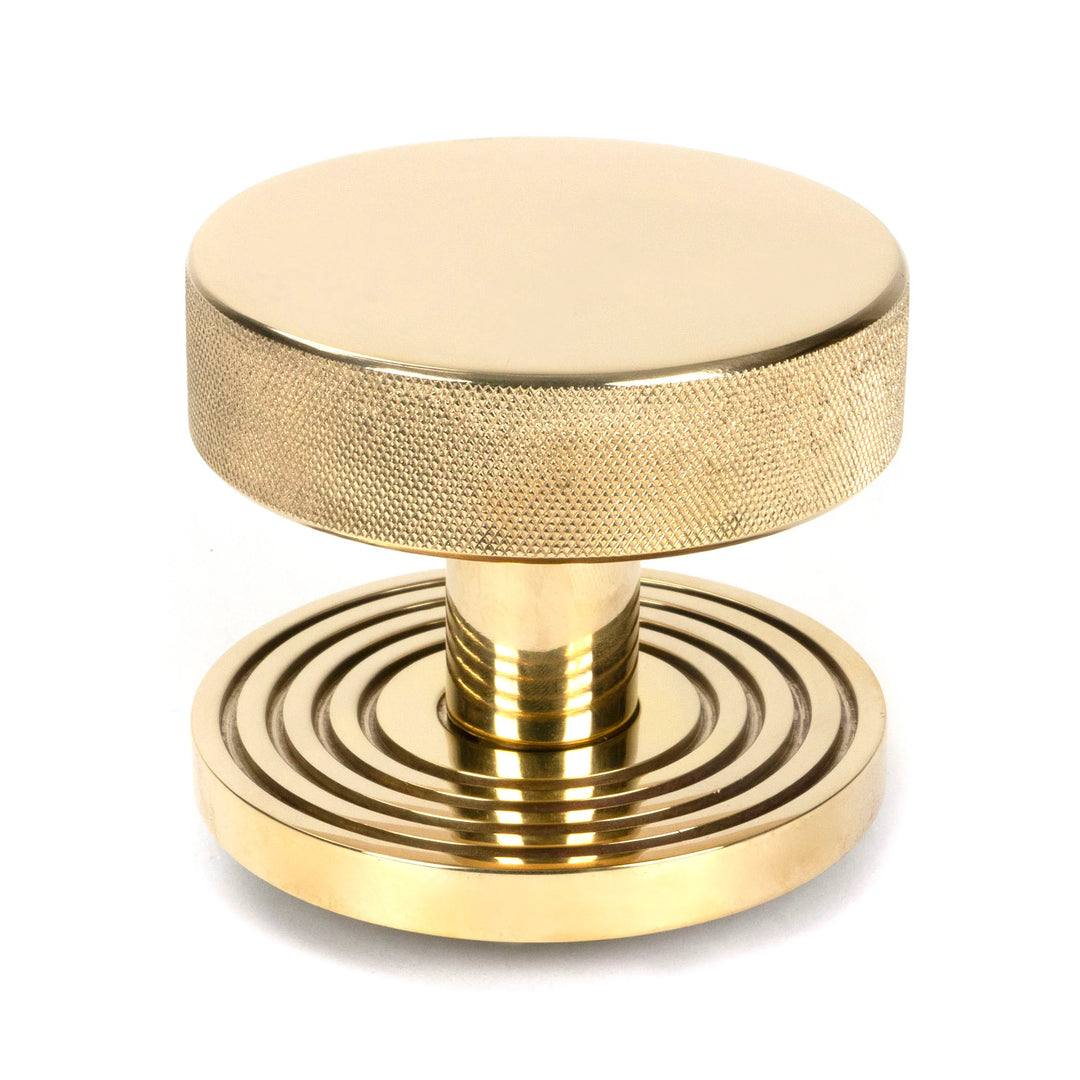 From the Anvil Brompton Centre Door Knob with Beehive Rose - itfitz