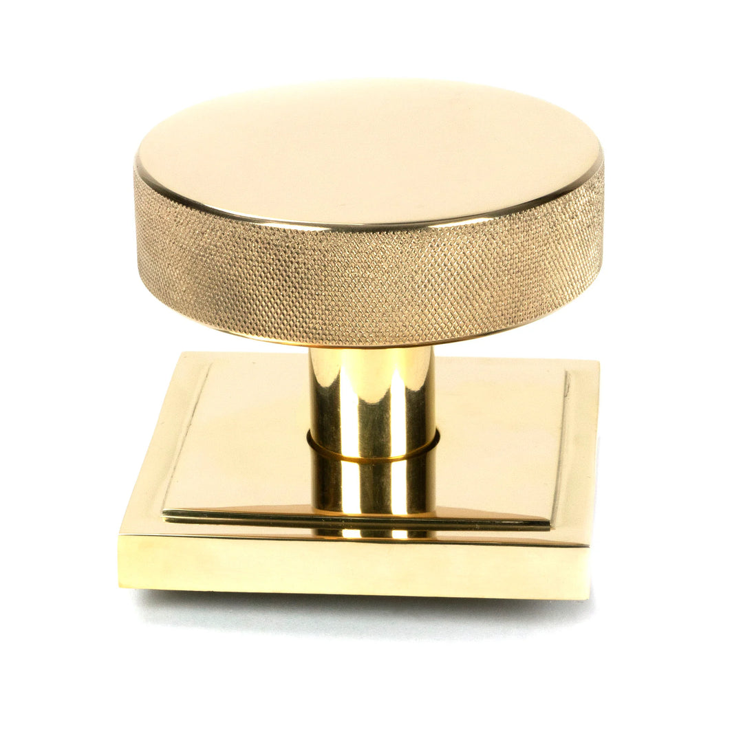 From the Anvil Brompton Centre Door Knob with Square Rose - itfitz