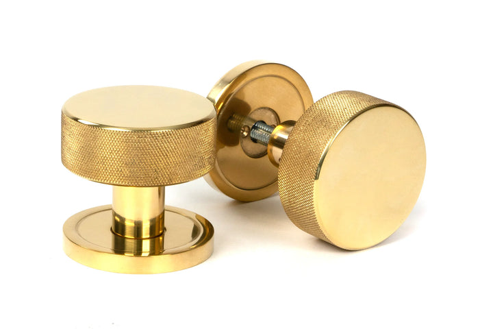 From the Anvil Brompton Mortice/Rim Knob Set with Plain Rose - itfitz