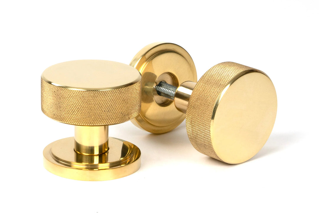 From the Anvil Brompton Mortice/Rim Knob Set with Art Deco Rose - itfitz